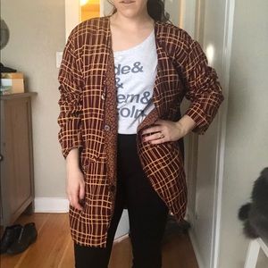 Vintage reversible one of a kind jacket blazer